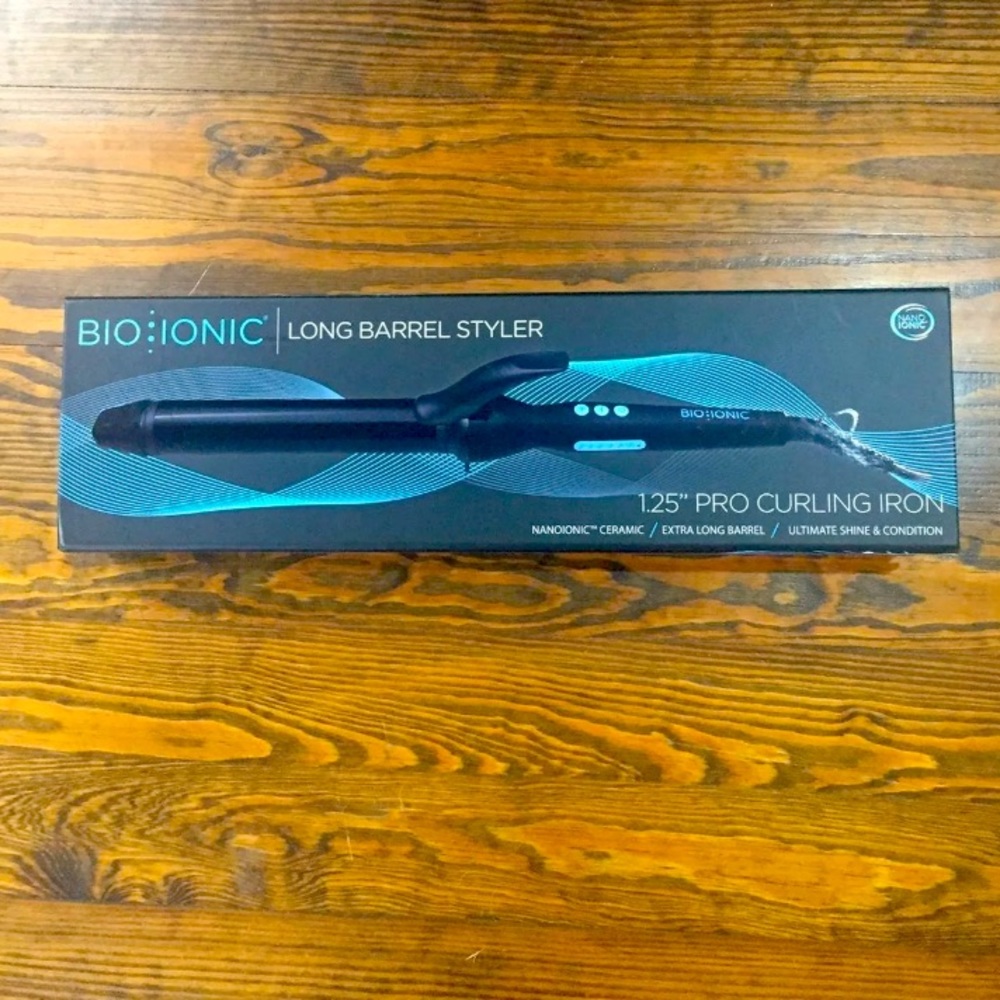 Bio Ionic Long Barrel  1.25" PRO Curling Iron